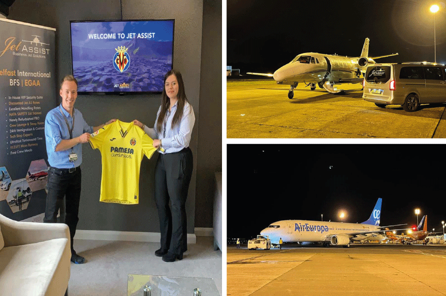 Jet Assist host Villareal Football Club