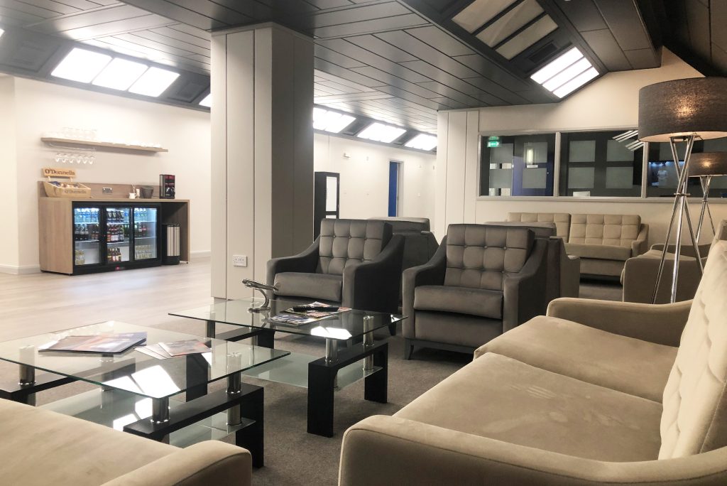 Fixed Based Operations (FBO) private lounge of Jet Assist Business Centre at Belfast Airport